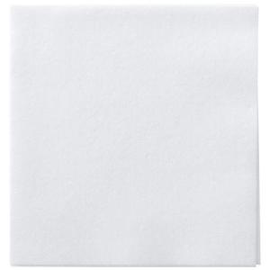 Pack of 125 Hoffmaster 10" x 10" White Airlaid Beverage Napkins