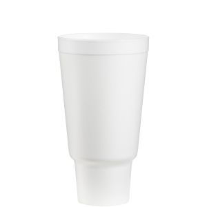 Sleeve of 15 Dart 44AJ32 Large Foam Cups 44 oz