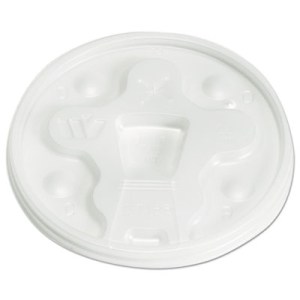 Sleeve of 100 Lids with Straw Slot for 12-24oz WinCup Foam Cups