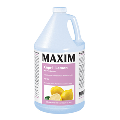Maxim Capri-Lemon Odor Neutralizer 1 Gallon Lemon Scent AD106