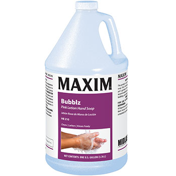 Maxim Bubblz Lotionized Hand Soap 1 Gallon Cherry Scent HB210