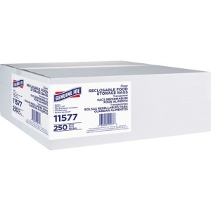 Box of 250 Genuine Joe Gallon Size Food Storage Bags