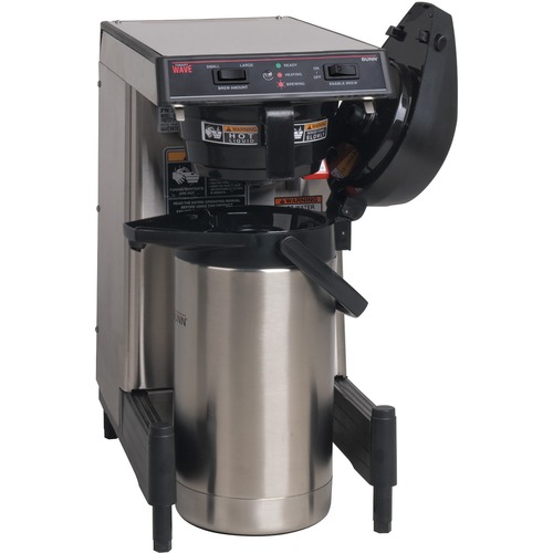 Bunn 39900.0006 SmartWAVE 15-S-APS Low Profile Automatic Airpot Coffee Brewer - 120V