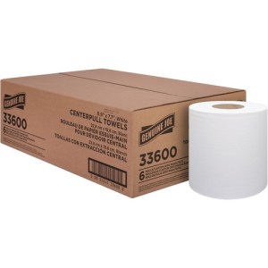 Case of 6 Genuine Joe Centerpull Towel Rolls