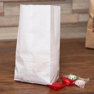 Case of 500 Duro 2# Standard 30# Basis SOS Bags White 4.32" X 2.44" X 7.88"