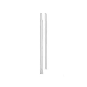 Box of 300 Prime Source® PP Giant Wrapped Straws, Translucent, 7.75"