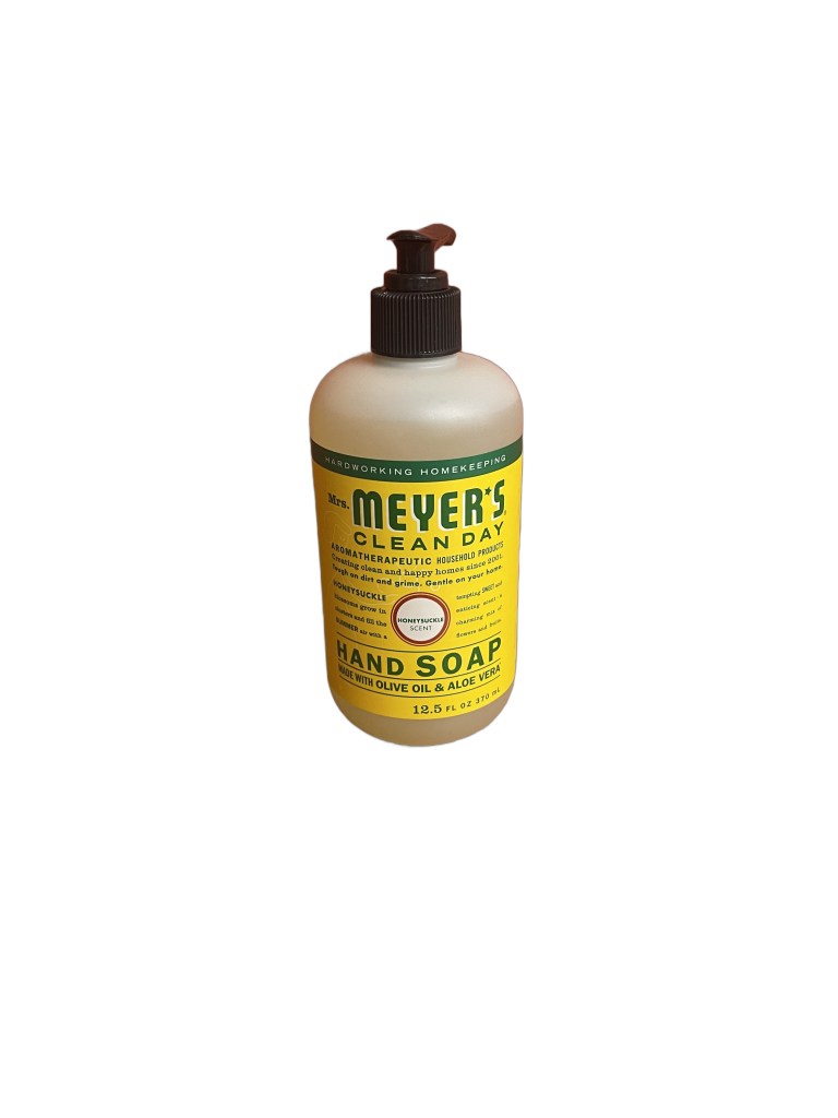 Mrs. Meyer's Clean Day 353132 12.5 oz. Honeysuckle Scented Hand Soap with Pump
