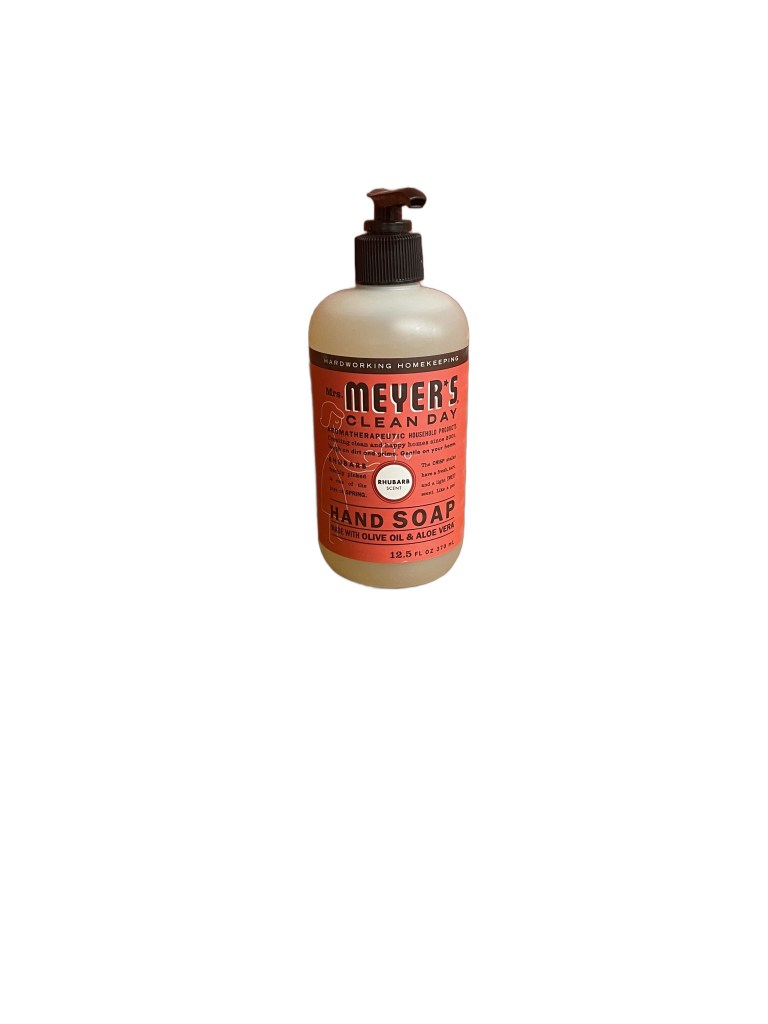 Mrs. Meyer's Clean Day 353168 12.5 oz. Rhubarb Scented Hand Soap with Pump