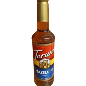 Torani Hazelnut Flavoring Syrup 750 mL Plastic Bottle