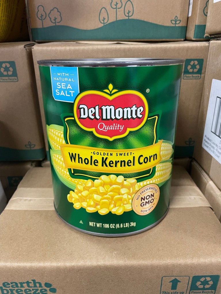 Del Monte 106oz Whole Kernel Corn