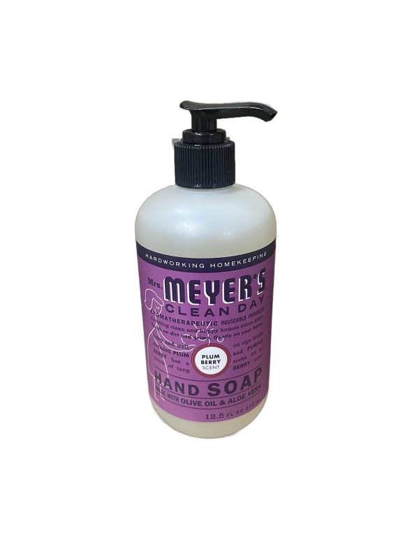 Mrs. Meyer's Clean Day 313582 12.5 oz. Plum Berry Scented Hand Soap with Pump