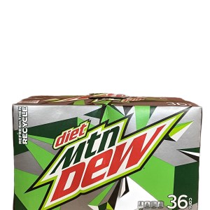 Case of 36 Diet Mountain Dew 12oz Cans