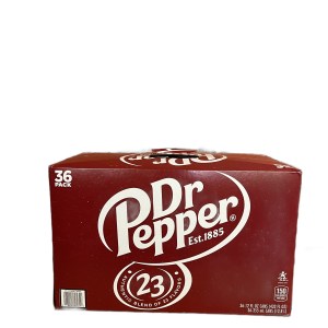 Case of 36 Dr. Pepper 12oz Soda Cans