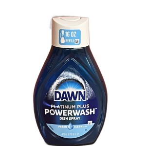 Dawn Platinum 16oz Powerwash Dish Spray Refill, Fresh Scent