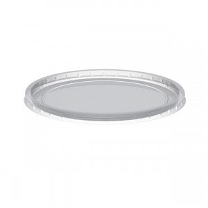 Pack of 50 Choice Microwavable Translucent Recessed Fit Deli Lids
