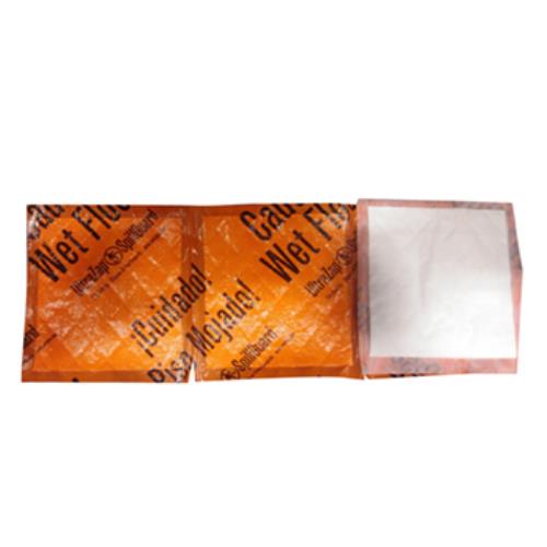 Pack of 25 Cotton Spill Hero Pads For Register, Orange