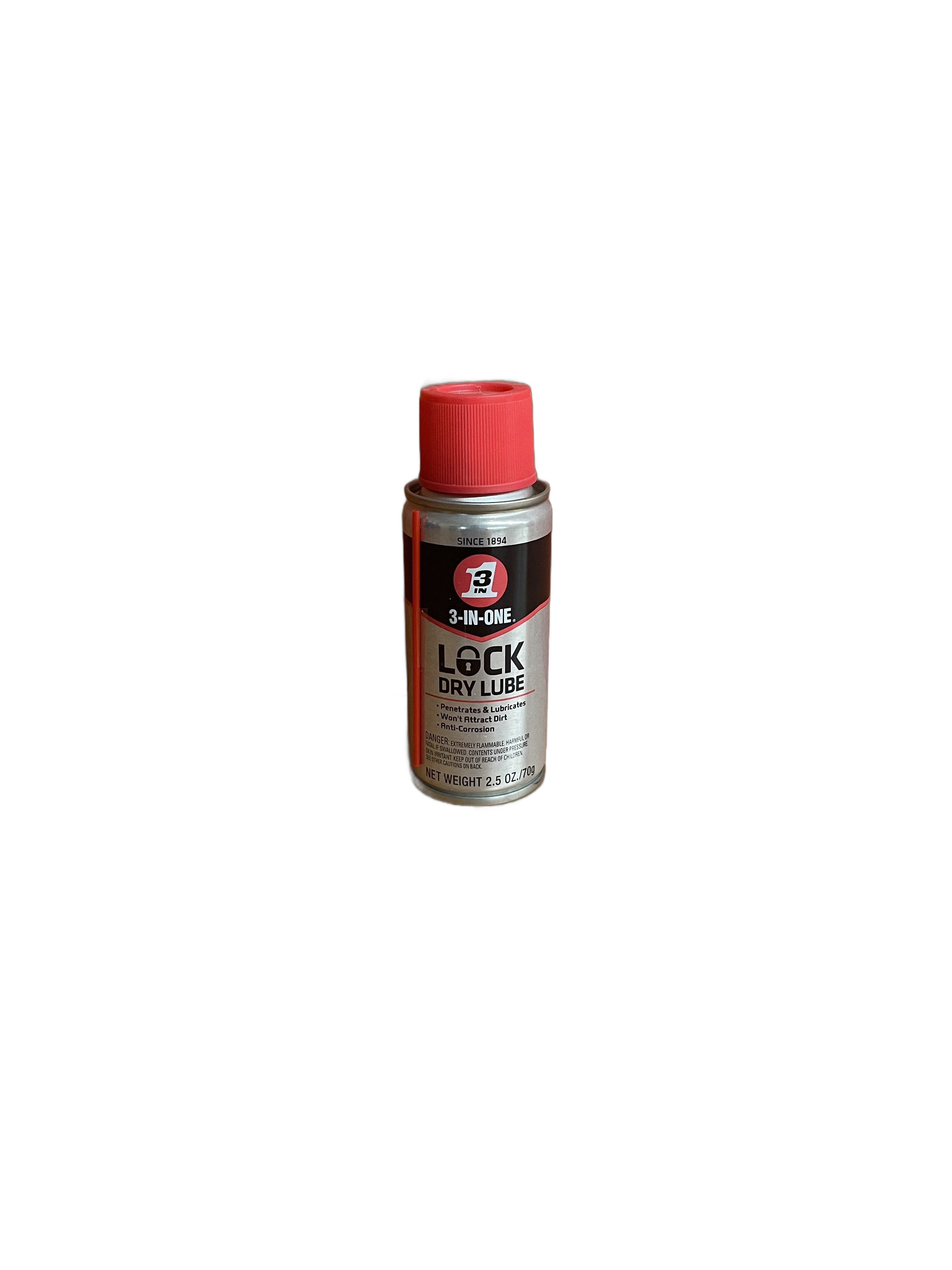 3-IN-ONE® 2.5oz Lock Dry Lube