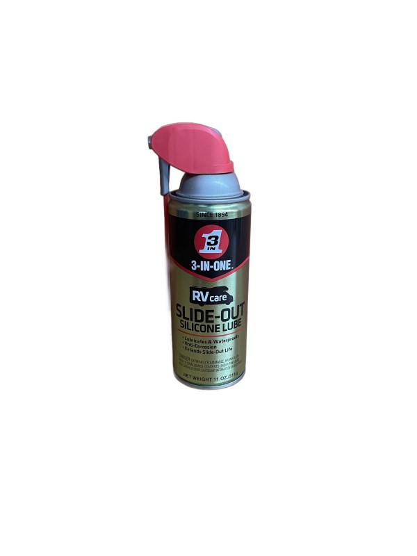 3-IN-ONE RV Silicone Slide Out Lube Spray 11 Oz
