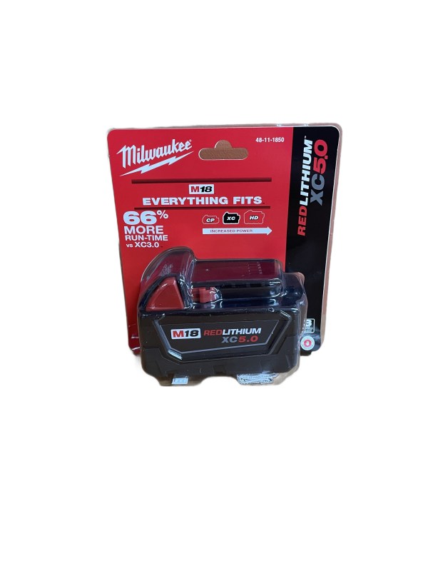 Milwaukee M18 REDLITHIUM XC5.0 Extended Capacity Battery Pack