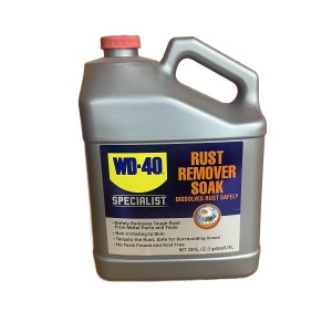 WD-40 SPECIALIST 1 Gal. Rust Remover Soak, Dissolves Rust Safely, Biodegradable