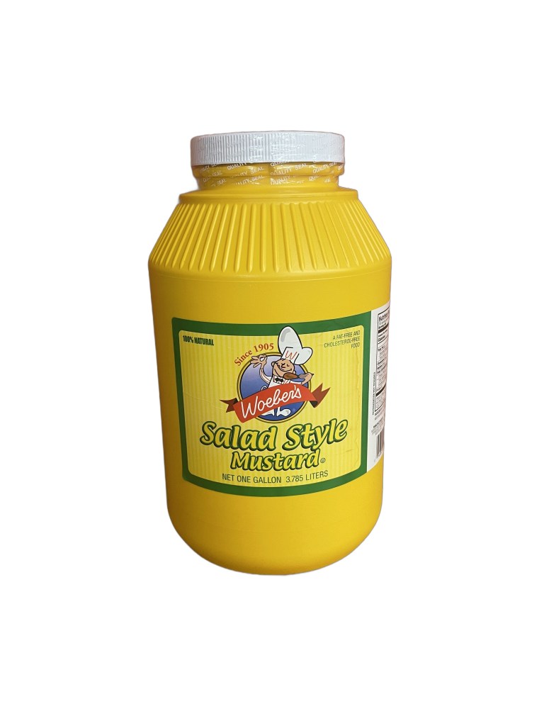 Woeber's 1 Gallon Yellow Mustard