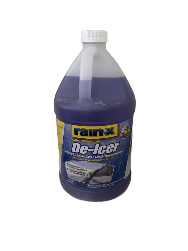 RAIN-X -30°F DE-ICER WINDSHIELD WASHER FLUID - 1 GALLON