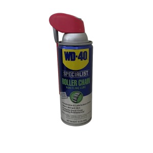 WD-40 300493 Specialist 10 oz. Non-Fling Roller Chain Spray Lubricant with Smart Straw
