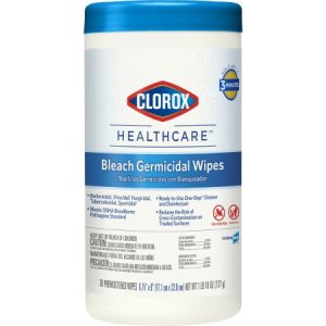 Clorox Healthcare Bleach Germicidal Wipes 70 Count