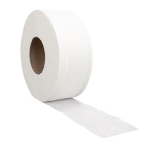 Case of 12 Right Choice ™ Virgin Paper JRT Toilet Tissue 2 Ply, White, 9" x 700' Rolls