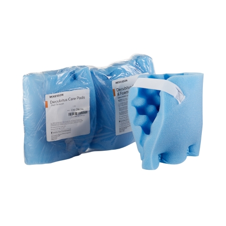 Pair of Heel Protection Pads McKesson One Size Fits Most Blue