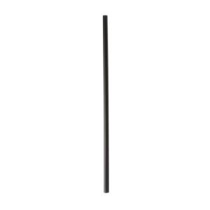 Box of 250 Prime Source® PP Jumbo Unwrapped Straws, Black, 7.75"