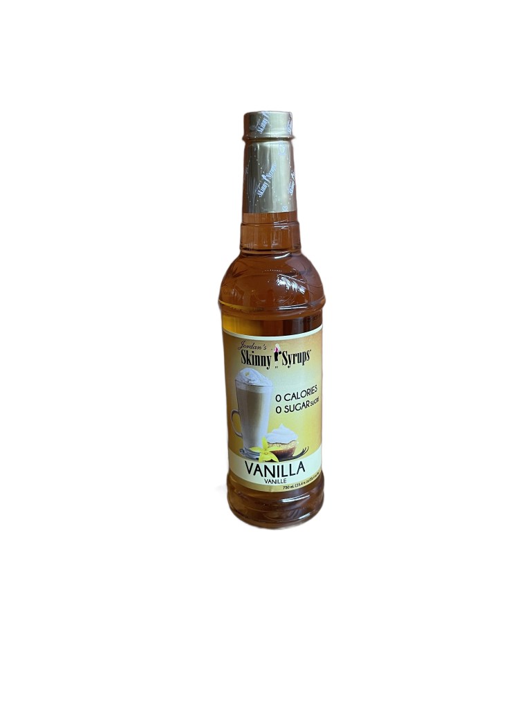 Jordan's Skinny Syrups 750mL Sugar Free Vanilla Syrup