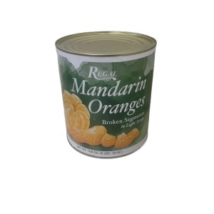 Regal #10 Can Whole Mandarin Orange Segments in Light Syrup