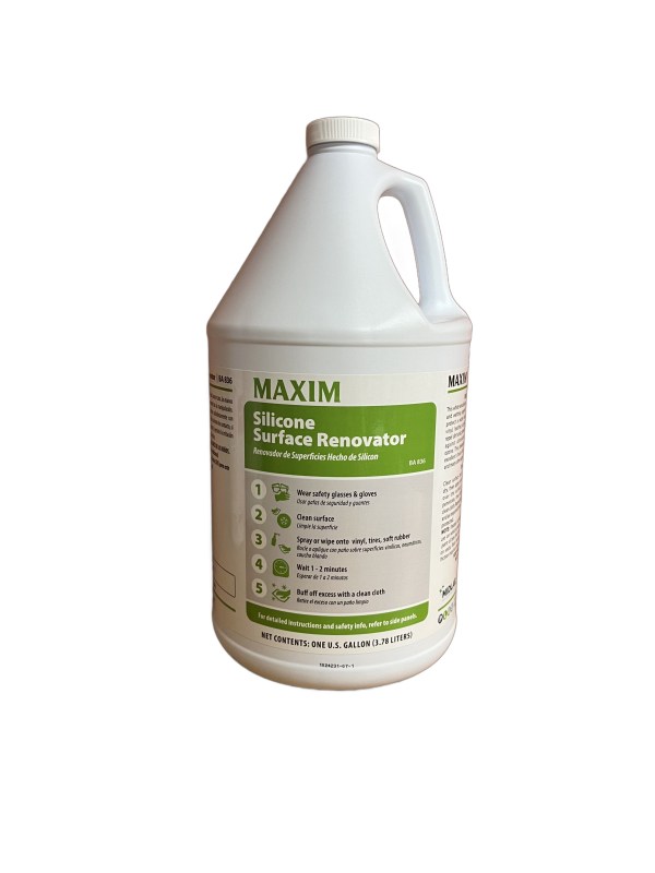 Maxim Silicone Surface Renovator 1 Gallon, Lemon Scent, BA 836