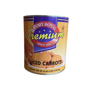 Port Royal Sliced Carrots - #10 Can