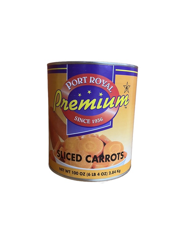 Port Royal Sliced Carrots - #10 Can