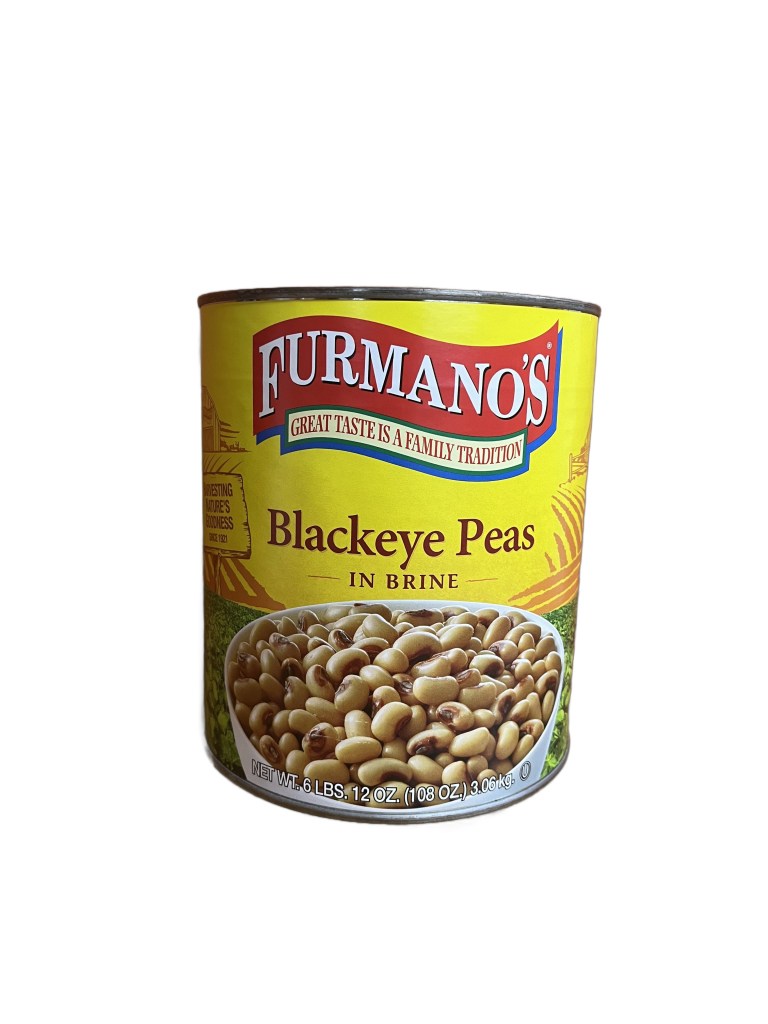 Furmano's #10 Can Black Eye Peas