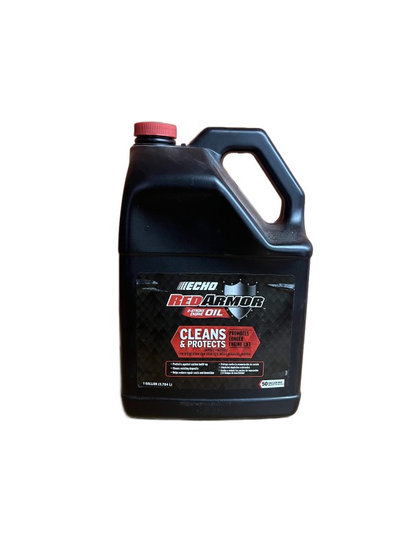 Red Armor 2 Cycle Oil (128 oz - Makes 50 Gallons at 50:1)