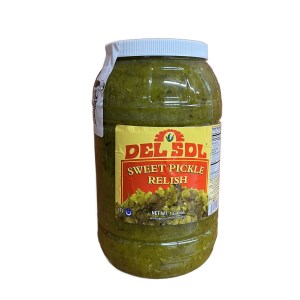 Del Sol 1 Gallon Sweet Pickle Relish