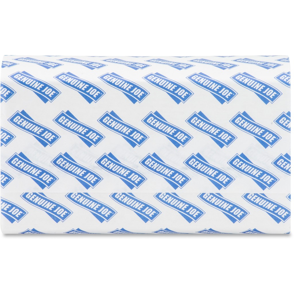 Pack of 250 Genuine Joe White Multifold Towels
