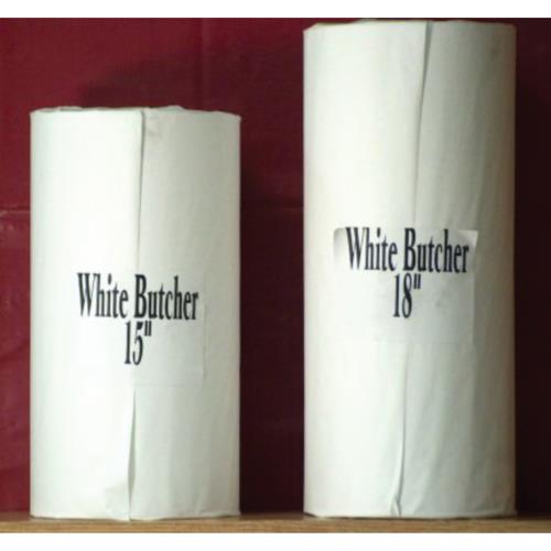 Paper Butcher Roll, White, 40 Lb, 18" x 1000'