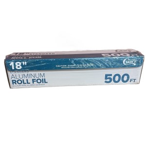 Choice 18" x 500' Food Service Standard Aluminum Foil Roll