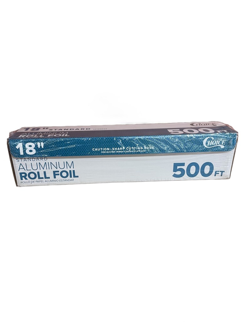 Choice 18" x 500' Food Service Standard Aluminum Foil Roll