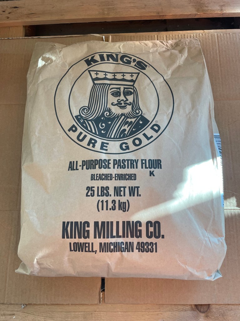 KING'S PURE GOLD 25LB FLOUR ALL PURPOSE BAG