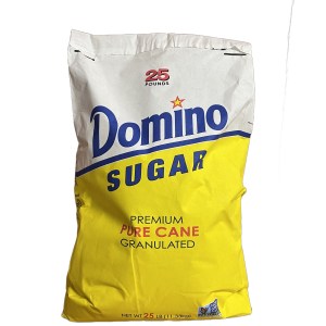 Domino Pure Cane Granulated Sugar - 25 lb.