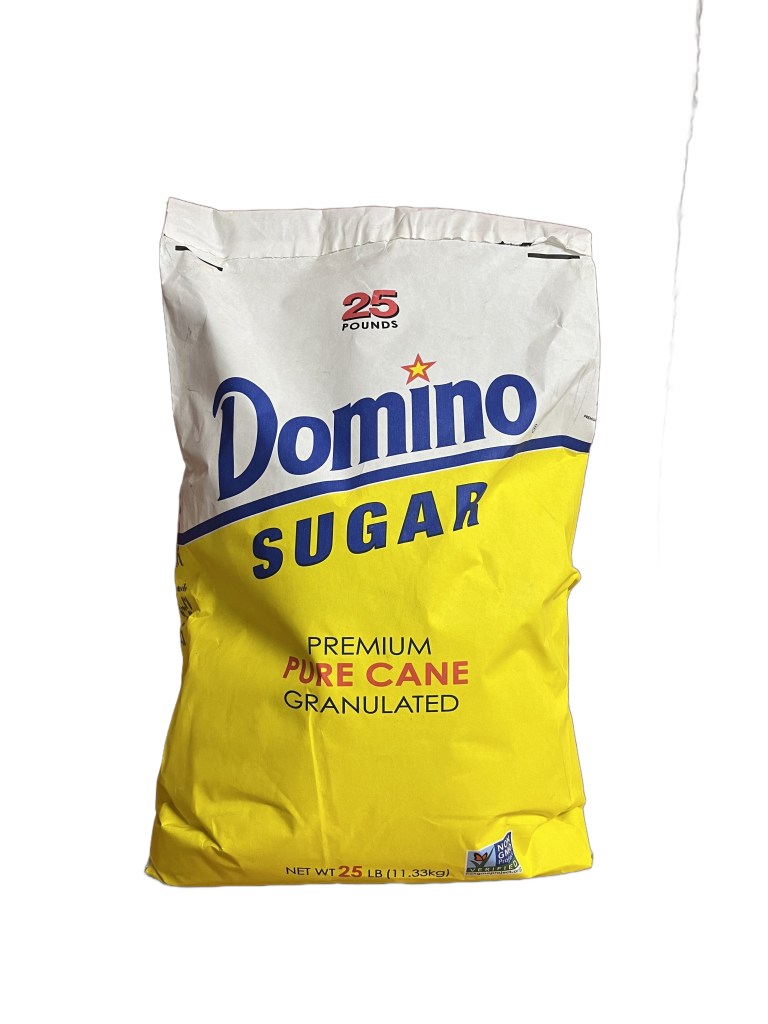 Domino Pure Cane Granulated Sugar - 25 lb.