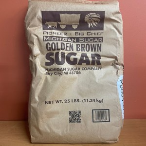 Michigan Sugar Light Brown Sugar - 25 lb.