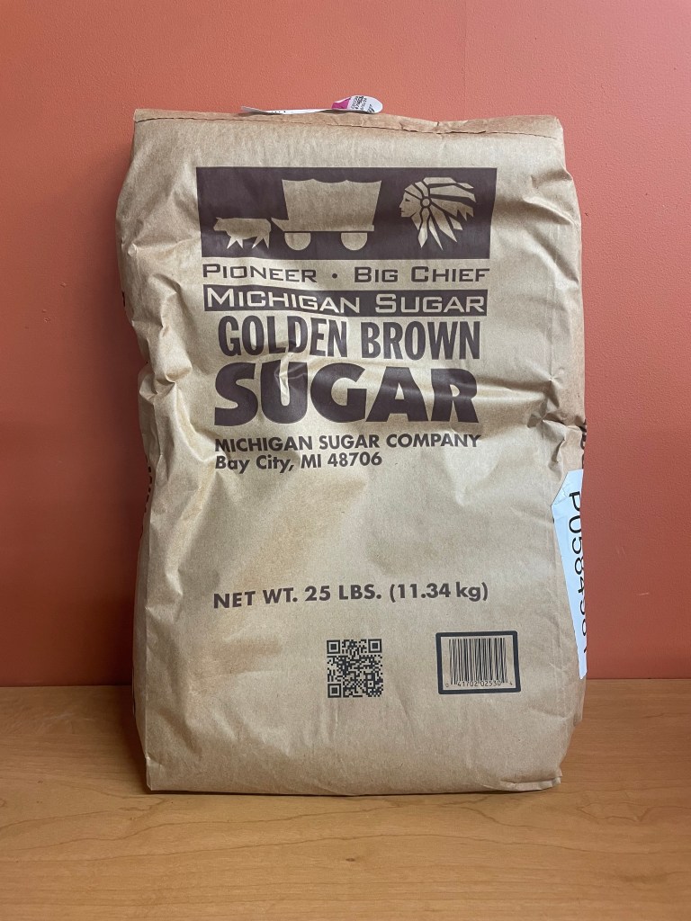 Michigan Sugar Light Brown Sugar - 25 lb.
