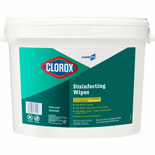 Clorox Commercial Disinfecting Wipes 700 Count Fresh Scent w/Bucket