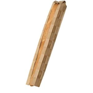 Case of 500 Bagcraft EcoCraft Dubl-Panel Bread Bags Artisan 4.5" X 2.5" X 28"